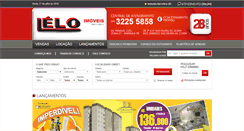 Desktop Screenshot of leloimoveis.com.br