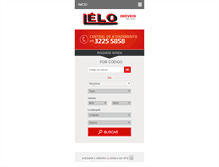 Tablet Screenshot of leloimoveis.com.br